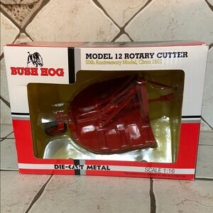 Bush Hog Model 12 Rotary Cutter Die-Cast 50th Anniversary Die Cast